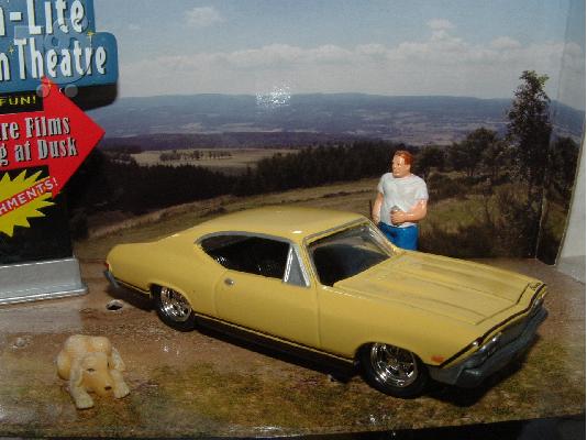PoulaTo: 1968 Chevy Chevelle, Johnny Lightning σπανιο